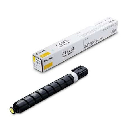 Toner jaune originale Canon CEXV51 - 0484C002