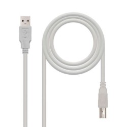 Câble dimprimante Nanocable USB-A 20 mâle vers USB-B mâle 180 m