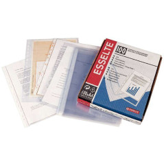 Esselte poche porte-documents A4 PP 100 pièces
