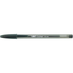 BIC Cristal Large noir 1,6 mm - lot de 50 | Stylo bille