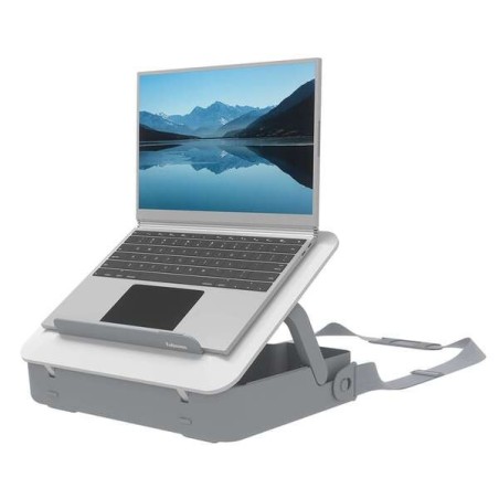 Mallette d'ordinateur à double usage Fellowes - Élevable jusqu'à 5 hauteurs - Comprend poignée et sangle