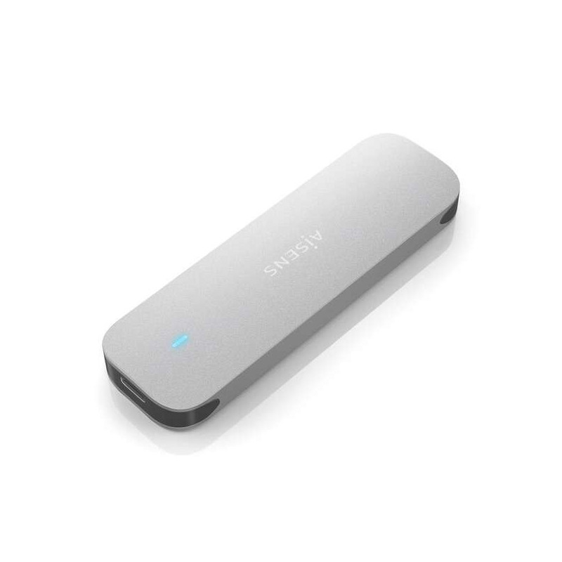 Boîtier externe Aisens ASM2-025SL M.2 NVMe USB-C argent Boîtier externe Aisens ASM2-025SL M.2 NVMe USB-C argent