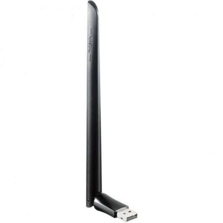 Adaptateur USB WiFi sans fil double bande AC600 de D-Link - Jusqu'à 433 Mbps - WPS