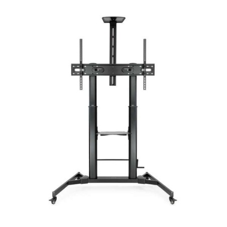 Support de sol réglable Tooq avec roulettes 60-100 - Noir