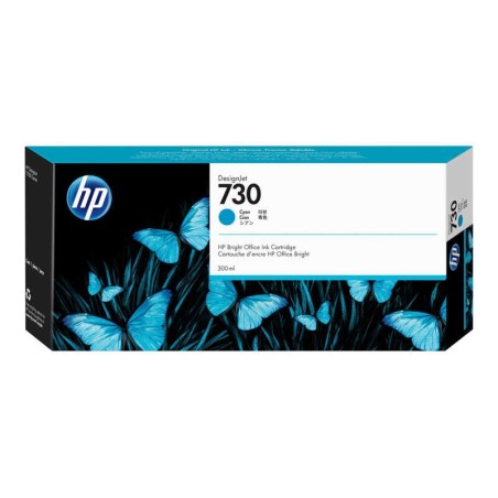 Cartouche d'encre cyan authentique HP 730 - P2V68A