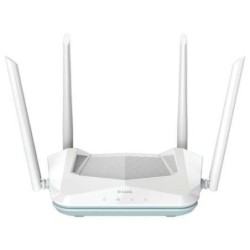 Routeur double bande intelligent WiFi 6 D-Link Eagle Pro AI AX1500 - Jusquà 1200 Mbps - 3 ports RJ45 10100 Mbps