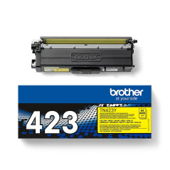 Brother TN-423Y Yellow Toner, 4,000 Pages