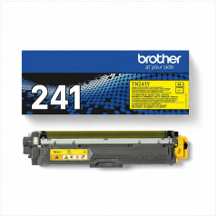 Brother TN-241Y Yellow Toner – Genuine OEM Cartridge