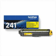 Brother TN-241Y Yellow Toner – Genuine OEM Cartridge