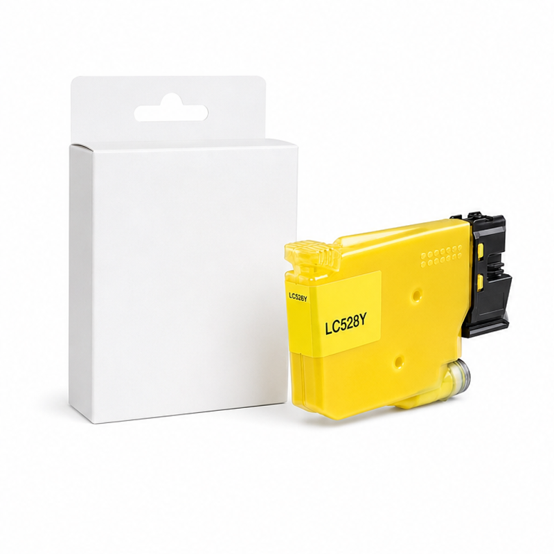 Compatible Brother LC528Y Yellow Cartridge, 5,000 Pages