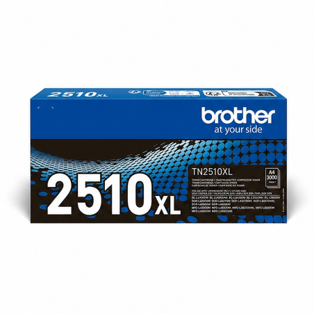 Brother TN2510XL Genuine Black Toner | 3,000 Pages