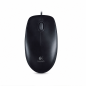 Logitech B100 Wired USB Mouse, Black 800 dpi