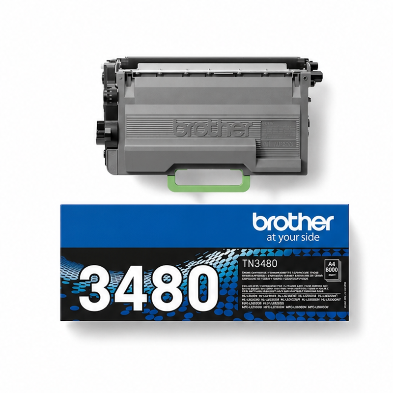 Brother TN-3480 Black Original Toner | 8,000 Pages