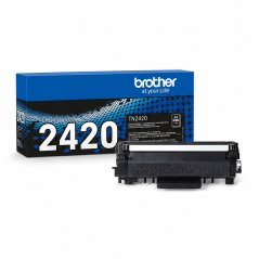 Brother TN-2420 Genuine Black Toner, 3,000 Pages
