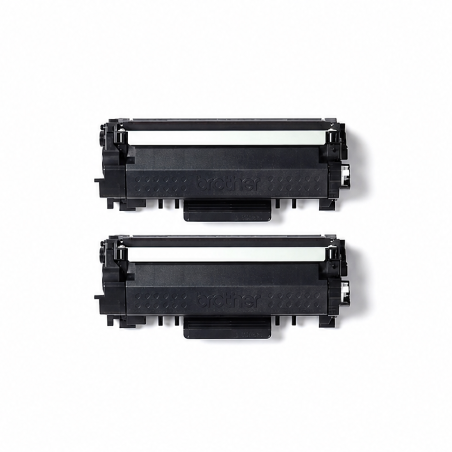 Brother TN-2420TWIN Genuine Black Toner 2-Pack