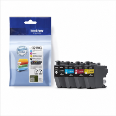 Brother LC3219XLVAL Pack 4 cartouches d’encre XL