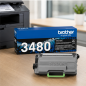 Brother TN-3480 noir d’origine | 8 000 pages