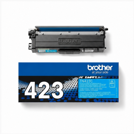 Brother TN-423C Cyan Toner - Genuine 4,000 Pages