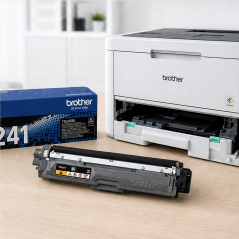 Brother TN-241BK Genuine Black Toner | 2,500 Pages