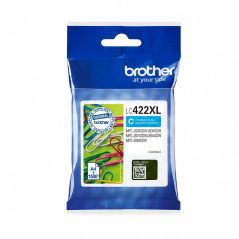 Brother LC422XLC Cyan High-Yield Ink Cartridge