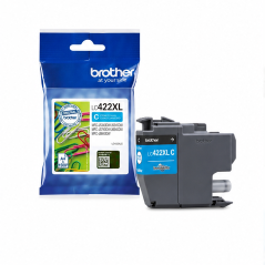 Brother LC422XLC Cyan High-Yield Ink Cartridge