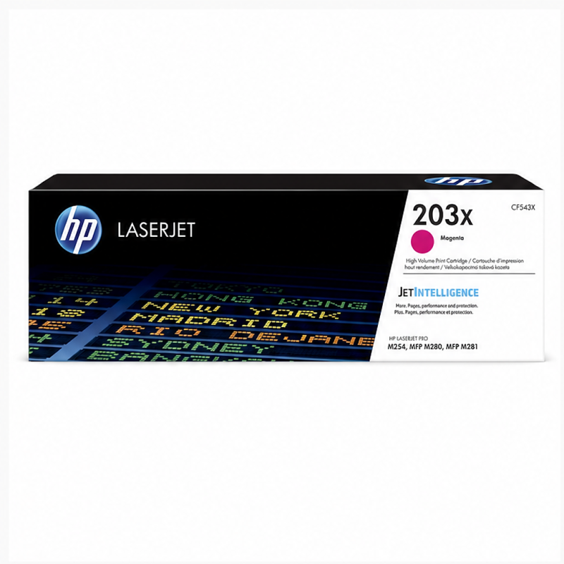 HP 203X Magenta CF543X | Toner original haute capacité