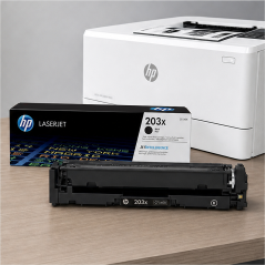 HP 203X CF540X toner noir original grande capacité