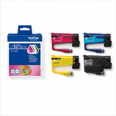 Brother LC527XLVAL Pack 4 cartouches XL d’origine