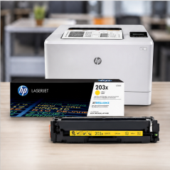 HP 203X jaune CF542X | Toner original grande capacité
