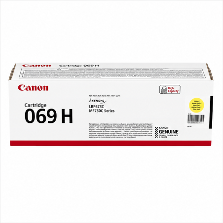 Canon 069H Yellow Toner for i-SENSYS Printers