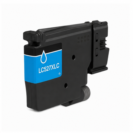 Compatible Brother LC527XL Cyan Ink Cartridge, 2000 pages