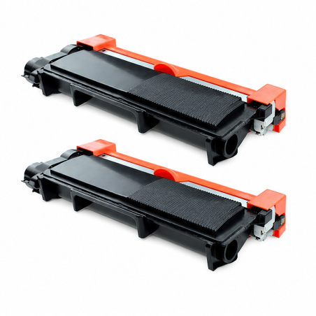 Compatible Brother TN2320/TN2310 Black Toner 2-Pack