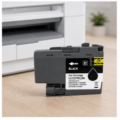 Brother LC3239XLBK Black Ink Cartridge, 6000 Pages