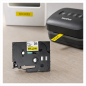 Brother TZe-611 laminated label tape, black on yellow, 6mm x 8m