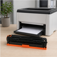 Toner compatible Canon 045H/054H noir, haute capacité