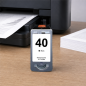 Compatible Canon PG-40 / PG-50 / PG-37 Black Ink Cartridge, 18 ml