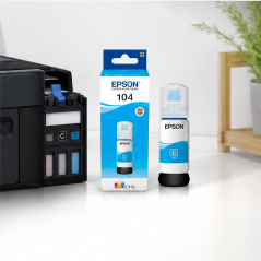 Epson 104 Cyan EcoTank 65 mL | C13T00P240