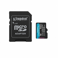 Kingston Canvas Go! Plus 512 Go microSD U3 V30 A2