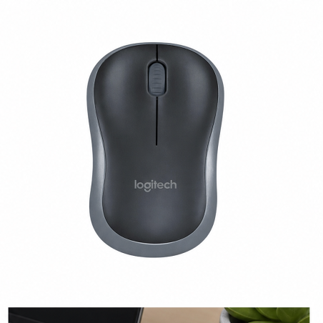 Logitech M185 Wireless Mouse 1000 DPI, 3-Button, Gray