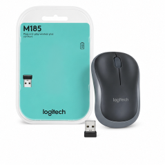 Logitech M185 souris sans fil 1000 DPI - Gris