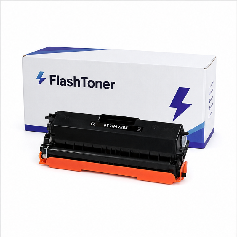 Compatible Brother TN421/TN423/TN426 Black Toner by FlashToner