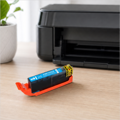 Cartouche cyan Canon CLI-581C XXL compatible