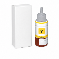 Bouteille d’encre jaune Canon compatible 70 ml