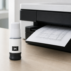 Encre Canon PFI-050BK compatible noire 70 ml