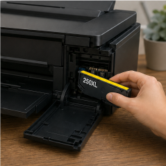 Epson 250XL Yellow Ink Cartridge, C13T16P44010