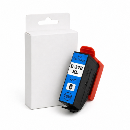 Compatible Epson 378XL Cyan Cartridge, 830 Pages