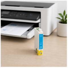 Compatible Epson T1292 Cyan Ink Cartridge, 13 ml