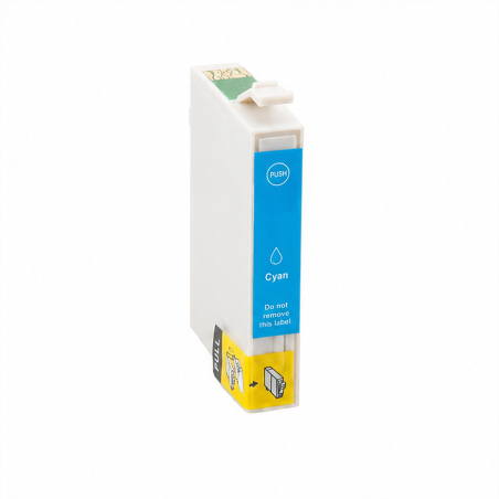 Compatible Epson 27XL Cyan Ink Cartridge, 15 mL