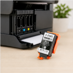 Compatible Epson T266 Black Cartridge for WF-100W