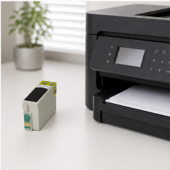 Epson 34XL Black Ink for WF-3720, 1,100 Pages